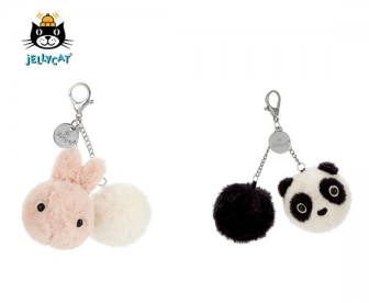 Jellycat 邦尼兔/大熊猫毛绒手袋挂饰/钥匙扣 Jellycat 邦尼兔/大熊猫毛绒手袋挂饰/钥匙扣